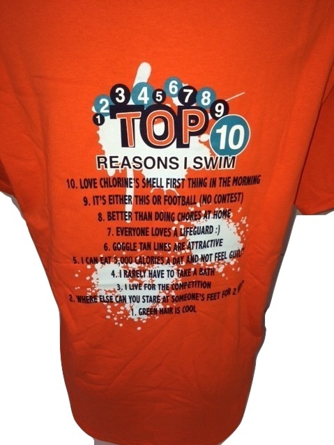 Top Ten Reasons To Swim ST16829